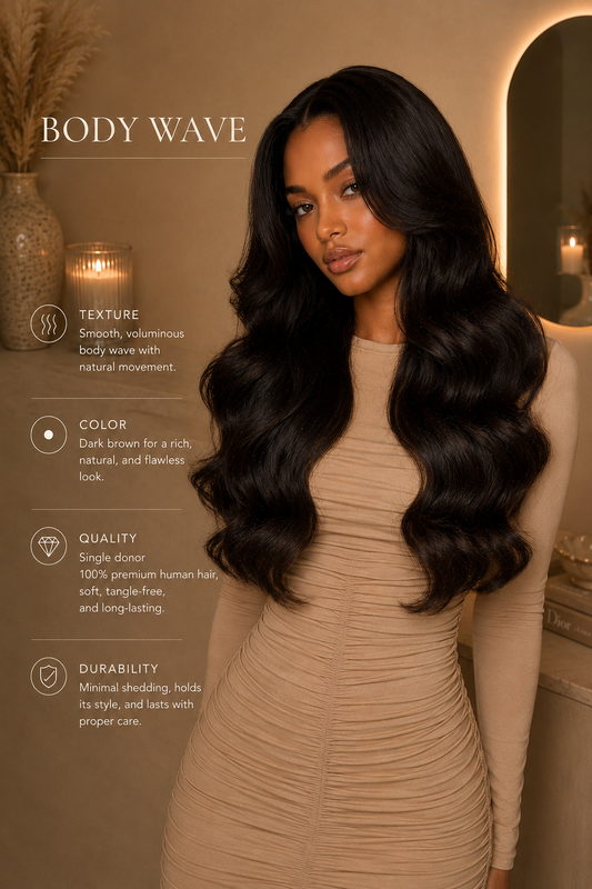 Body Wave weft